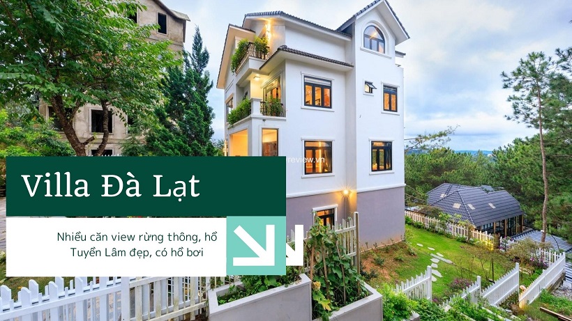 Top 20 Biệt thự villa Đà Lạt giá rẻ đẹp ở trung tâm chợ đêm cho thuê