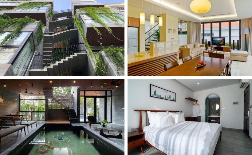 Top 20 Biệt thự villa Đà Nẵng view biển đẹp gần Cầu Rồng, sông Hàn