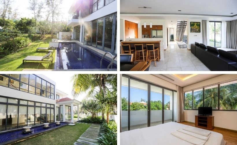 Top 20 Biệt thự villa Đà Nẵng view biển đẹp gần Cầu Rồng, sông Hàn