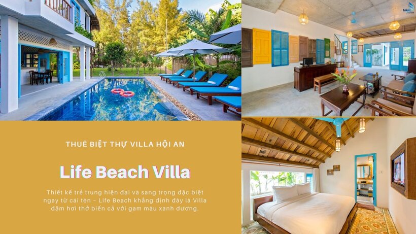 Top 21 Biệt thự villa Hội An view biển An Bàng giá rẻ trung tâm phố cổ