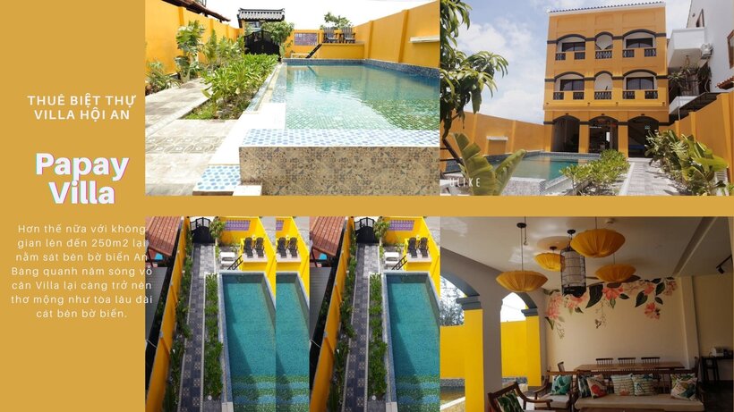 Top 21 Biệt thự villa Hội An view biển An Bàng giá rẻ trung tâm phố cổ