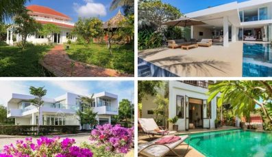 Top 20 Biệt thự villa Mũi Né Phan Thiết view biển đẹp có hồ bơi cho thuê