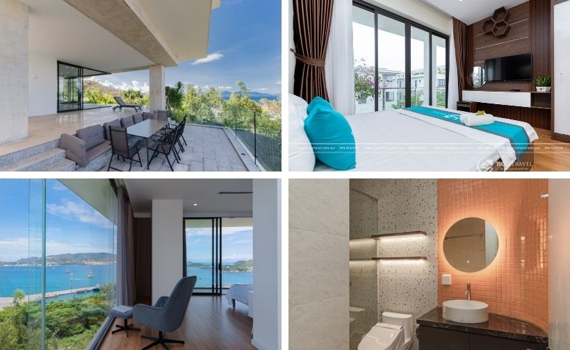 Top 20 Biệt thự villa Nha Trang view biển Bãi Dài đẹp giá rẻ nguyên căn