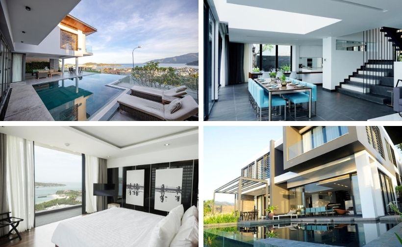 Top 20 Biệt thự villa Nha Trang view biển Bãi Dài đẹp giá rẻ nguyên căn