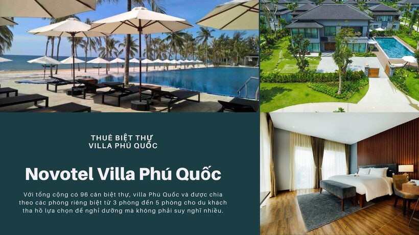 Top 20 Biệt thự villa Phú Quốc giá rẻ đẹp view biển ở trung tâm từ 3-4-5 sao