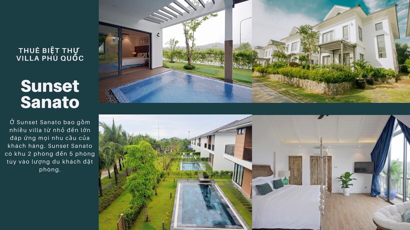 Top 20 Biệt thự villa Phú Quốc giá rẻ đẹp view biển ở trung tâm từ 3-4-5 sao