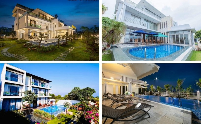 Top 9 Biệt thự villa Tuần Châu giá rẻ đẹp view biển có hồ bơi 4-5 sao