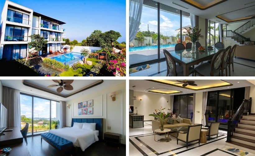 Top 9 Biệt thự villa Tuần Châu giá rẻ đẹp view biển có hồ bơi 4-5 sao