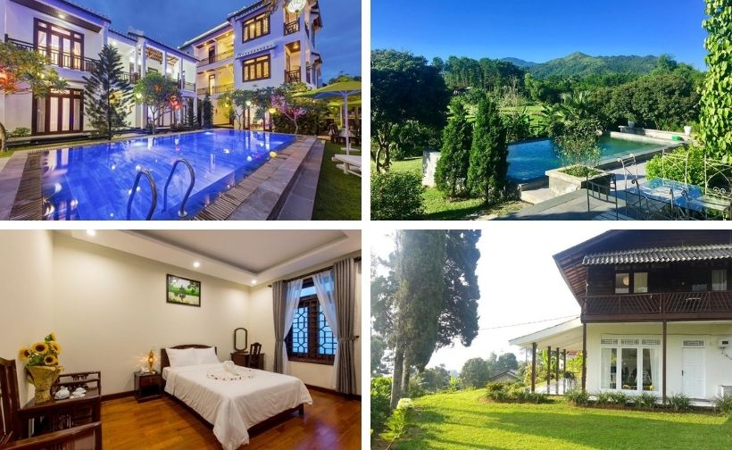 Top 20 Resort biệt thự villa gần Hà Nội giá rẻ đẹp có hồ bơi quanh ngoại thành