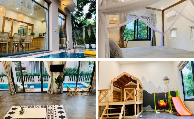 Top 20 Resort biệt thự villa gần Hà Nội giá rẻ đẹp có hồ bơi quanh ngoại thành