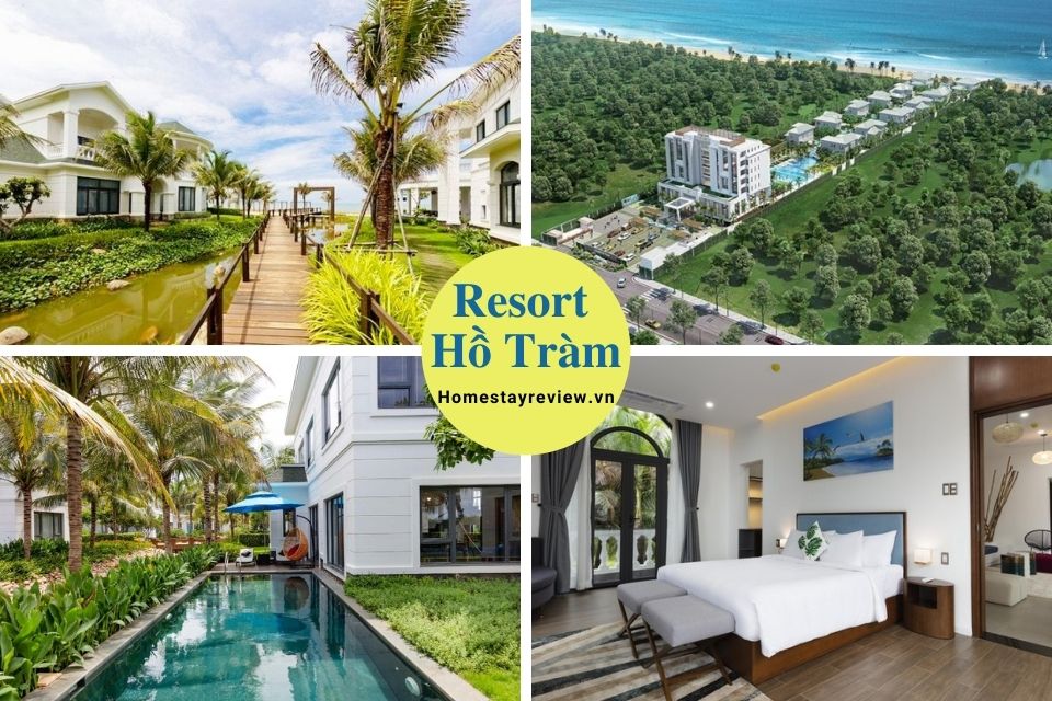 Top 35 Resort biệt thự villa homestay Hồ Tràm Hồ Cốc Bình Châu Long Hải Xuyên Mộc