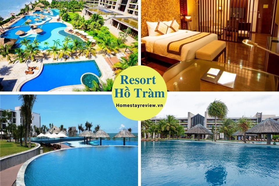 Top 35 Resort biệt thự villa homestay Hồ Tràm Hồ Cốc Bình Châu Long Hải Xuyên Mộc