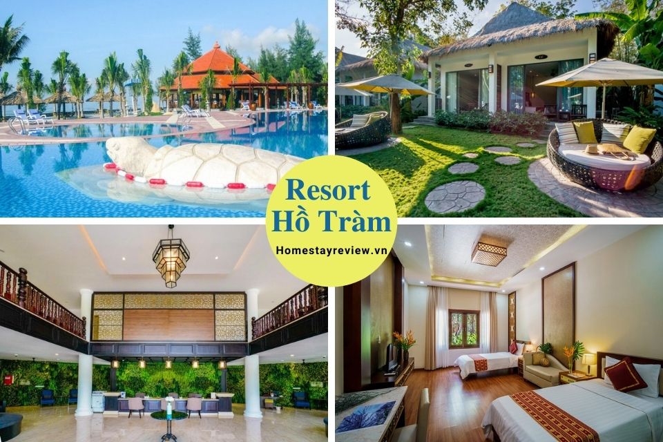 Top 35 Resort biệt thự villa homestay Hồ Tràm Hồ Cốc Bình Châu Long Hải Xuyên Mộc