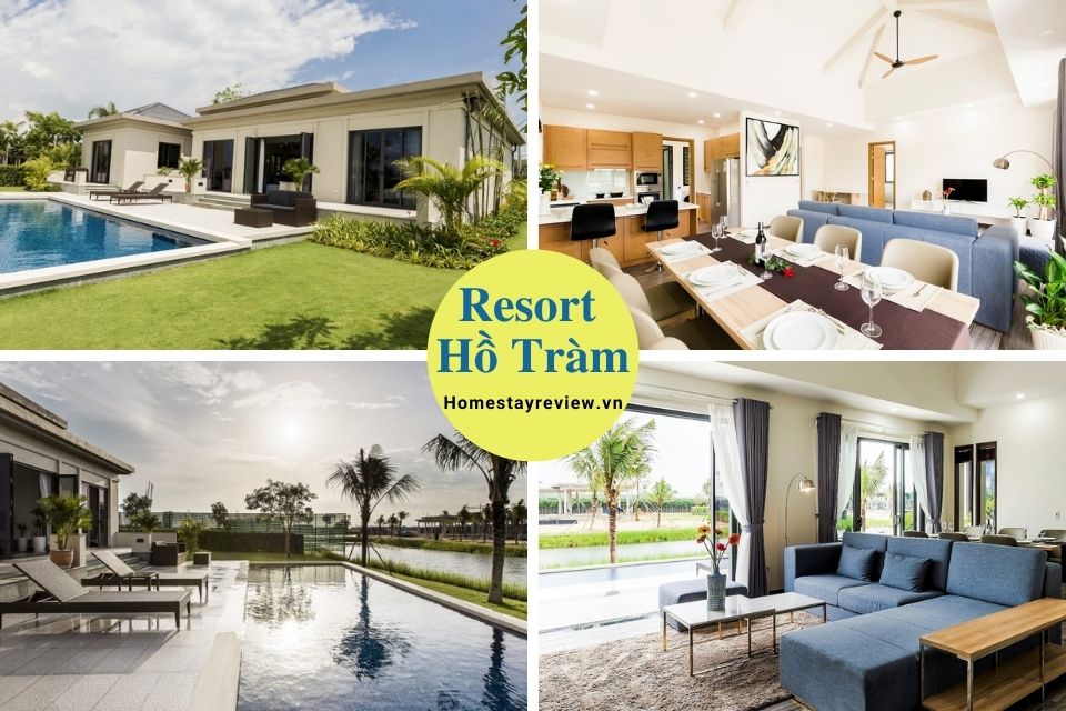 Top 35 Resort biệt thự villa homestay Hồ Tràm Hồ Cốc Bình Châu Long Hải Xuyên Mộc