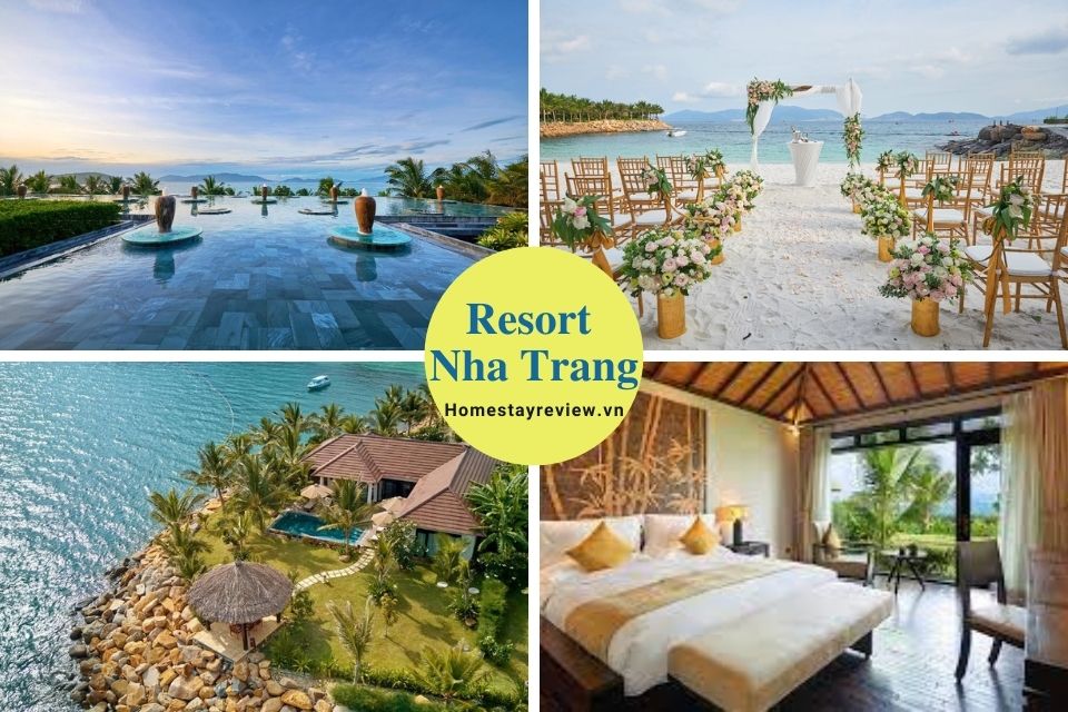 Top 40 Resort Nha Trang Cam Ranh view biển đẹp bãi tắm riêng 3-4-5 sao