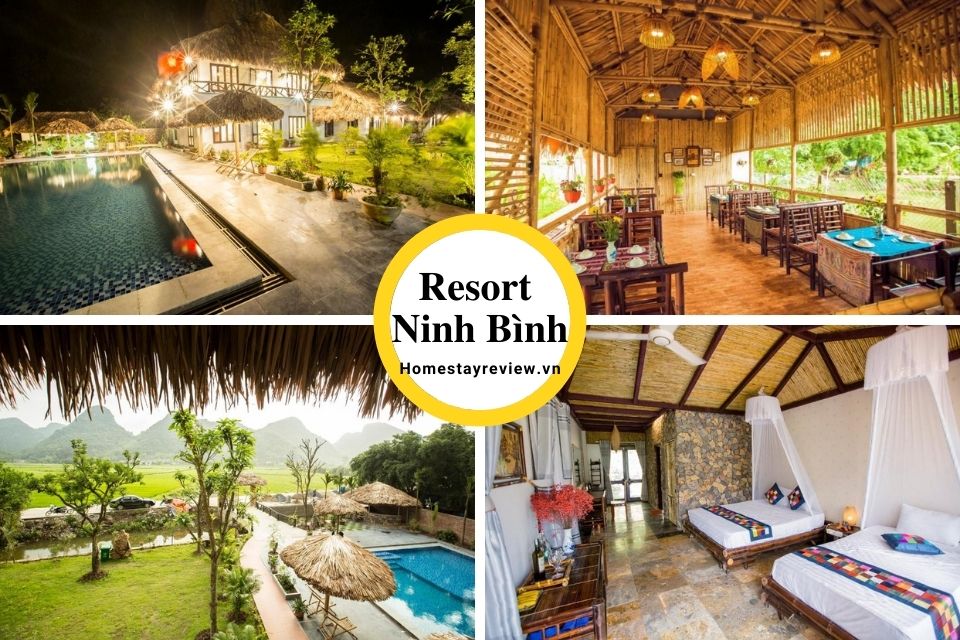 Top 20 Resort Ninh Bình view đẹp “lung linh” giá rẻ gần Tràng An Tam Cốc