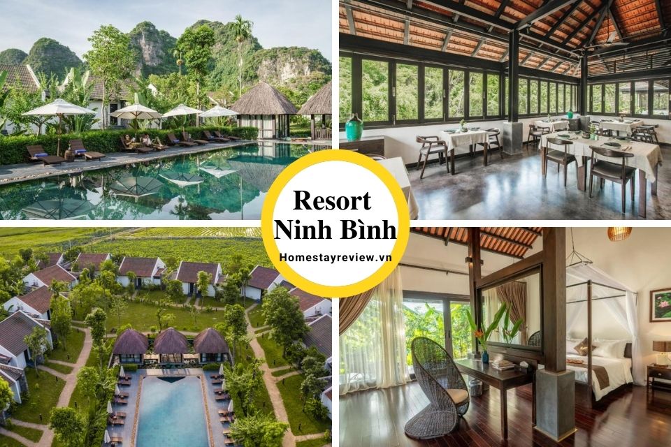 Top 20 Resort Ninh Bình view đẹp “lung linh” giá rẻ gần Tràng An Tam Cốc