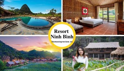 Top 20 Resort Ninh Bình view đẹp “lung linh” giá rẻ gần Tràng An Tam Cốc