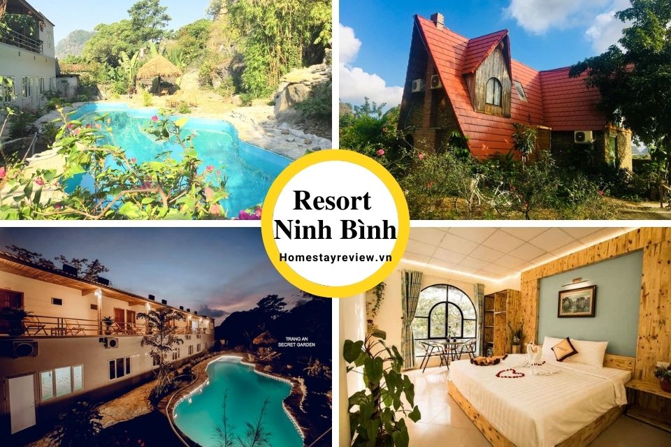 Top 20 Resort Ninh Bình view đẹp “lung linh” giá rẻ gần Tràng An Tam Cốc