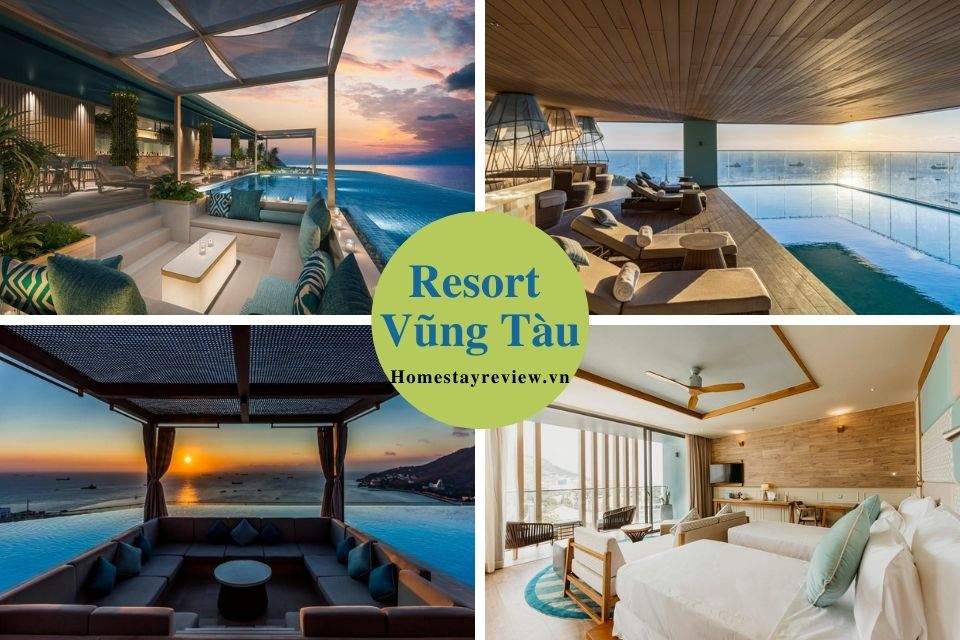 Top 29 Resort Vũng Tàu view đẹp giá rẻ gần biển có bãi tắm riêng 3-4-5 sao