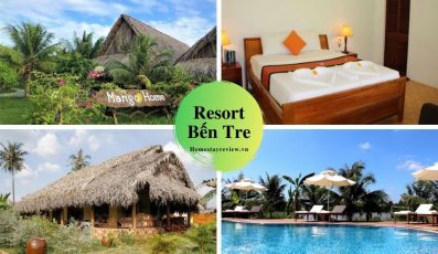 Top 8 Resort Bến Tre giá rẻ đẹp view sông nước thơ mộng từ 3-4-5 sao