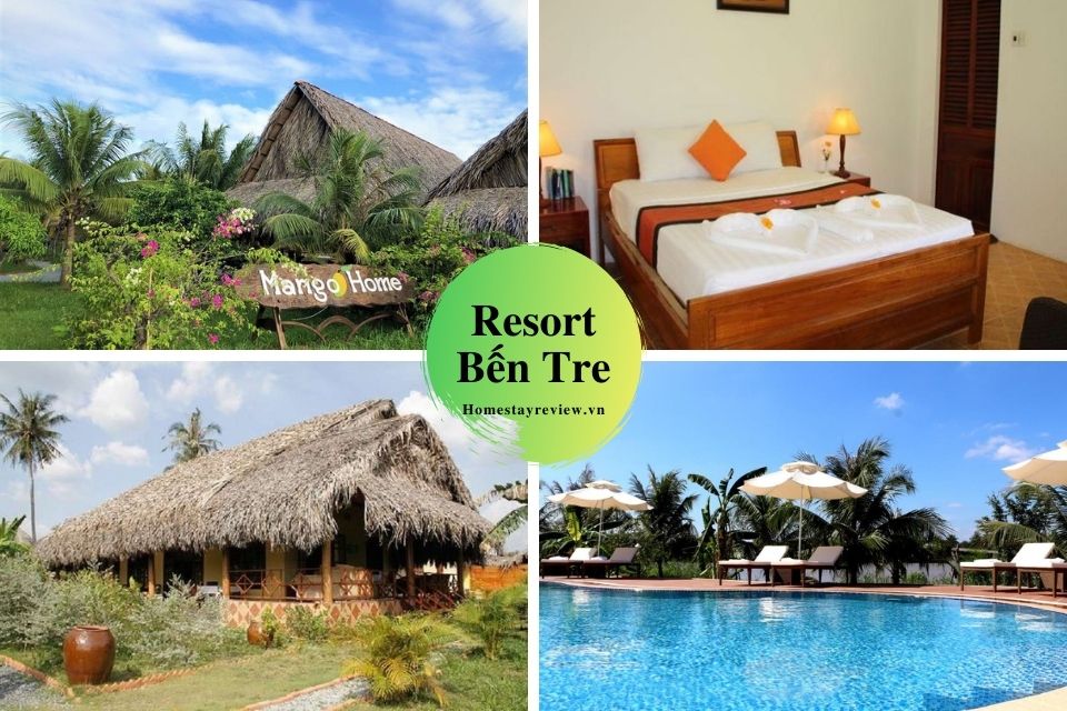 Top 8 Resort Bến Tre giá rẻ đẹp view sông nước thơ mộng từ 3-4-5 sao