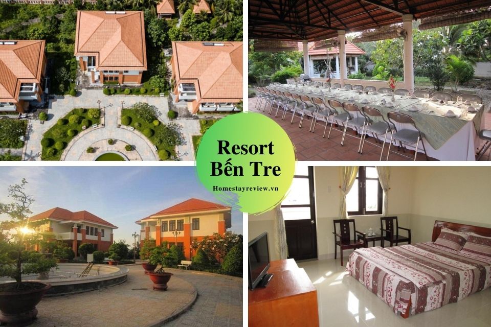 Top 8 Resort Bến Tre giá rẻ đẹp view sông nước thơ mộng từ 3-4-5 sao