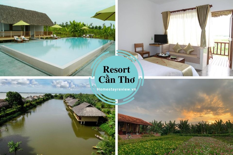 Top 13 Resort Cần Thơ giá rẻ view sông nước đẹp nhất Tây Đô 3-4-5 sao