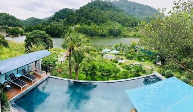 Top 10 Homestay hồ Đồng Đò giá rẻ view đẹp có hồ bơi sân vườn làm BBQ