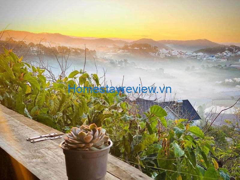 Top 10 Homestay săn mây Đà Lạt có view đẹp ngắm đồi rừng núi