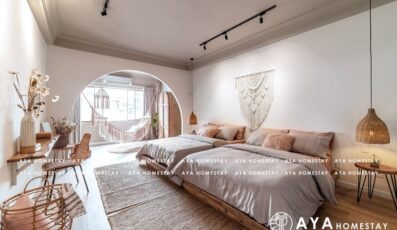 AYA Homestay: Thiết kế hiện đại kết hợp phong cách vintage