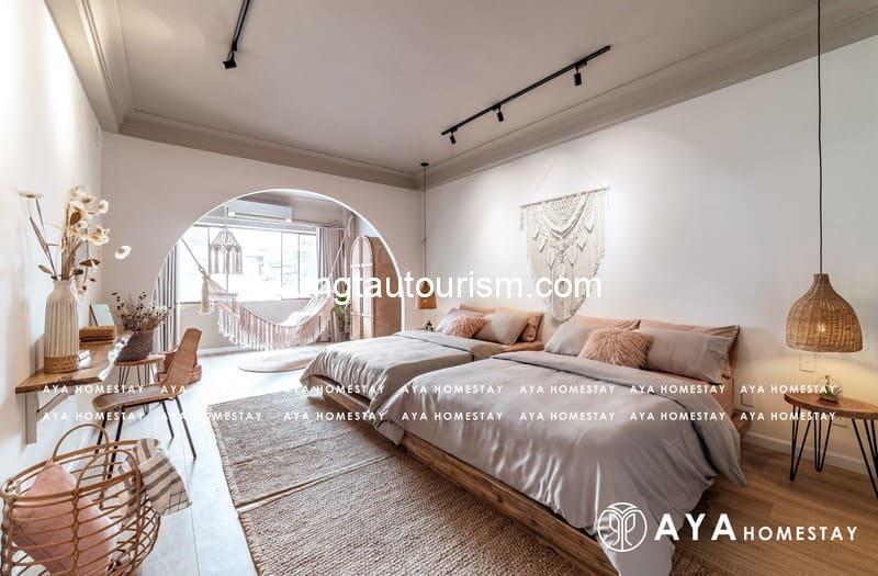 AYA Homestay: Thiết kế hiện đại kết hợp phong cách vintage