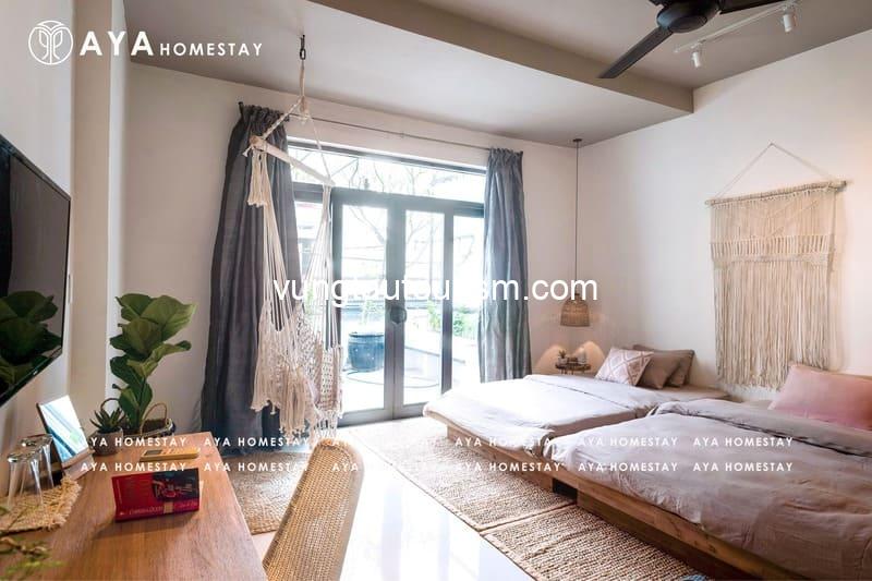 AYA Homestay: Thiết kế hiện đại kết hợp phong cách vintage
