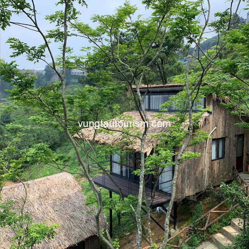 Chillout Village Homestay Tam Đảo: Căn nhà gỗ cheo leo lưng đồi