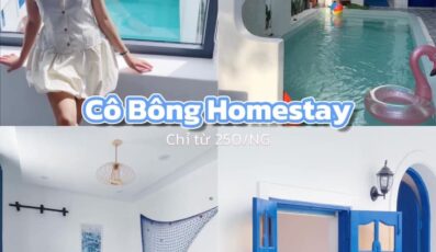 Cô Bông Homestay Phước Hải: Thiên đường Santorini giữa làng chài