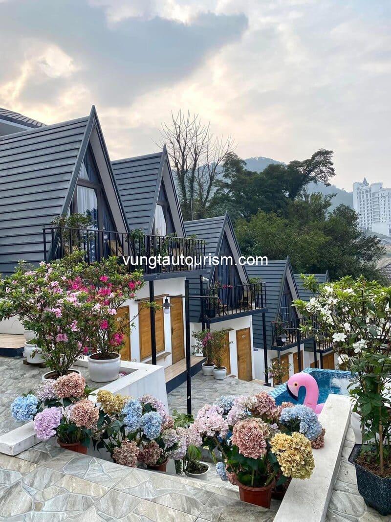 CuDen Homestay Tam Đảo: Vị trí trung tâm, có hồ bơi và khu BBQ