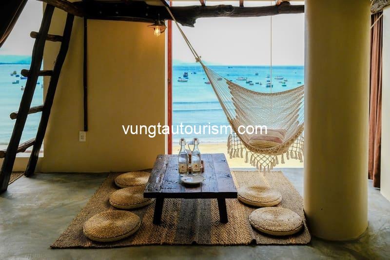 Eo Gió Có Homestay: Thiết kế độc đáo view ngắm biển 360 độ