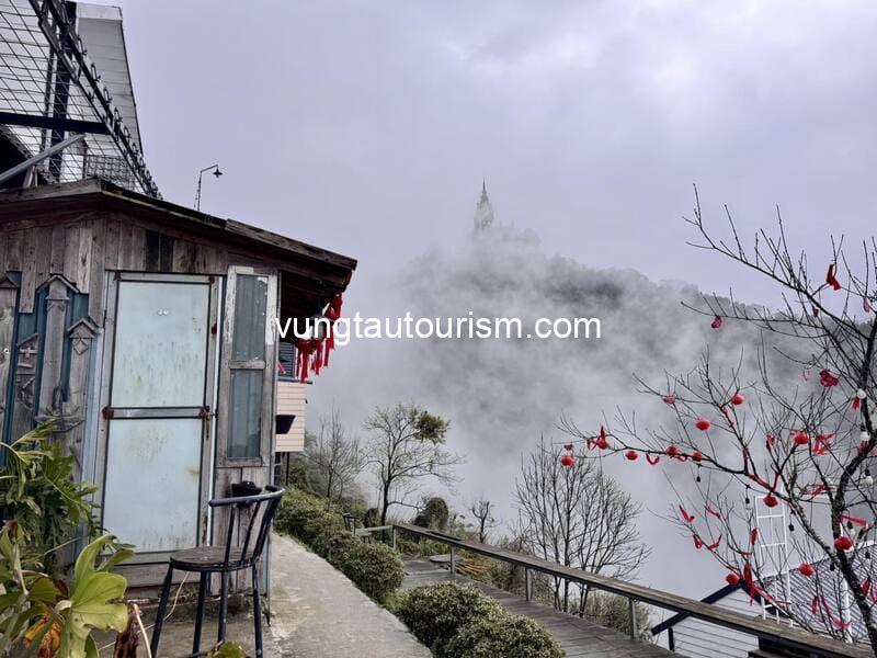Eo Gió Homestay Tam Đảo: có view ngắm thung lũng vườn hoa