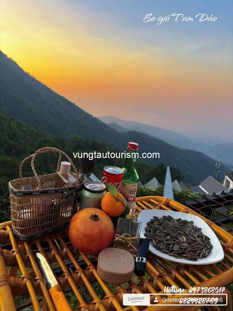 Eo Gió Homestay Tam Đảo: có view ngắm thung lũng vườn hoa