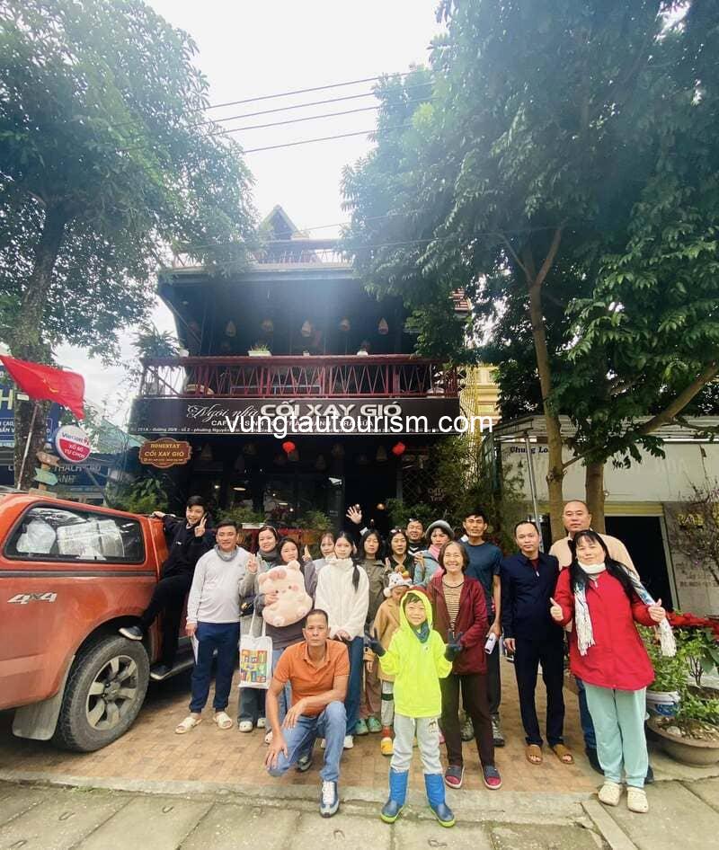 Homestay Cối Xay Gió Hà Giang: Bungalow nhà gỗ ở trung tâm