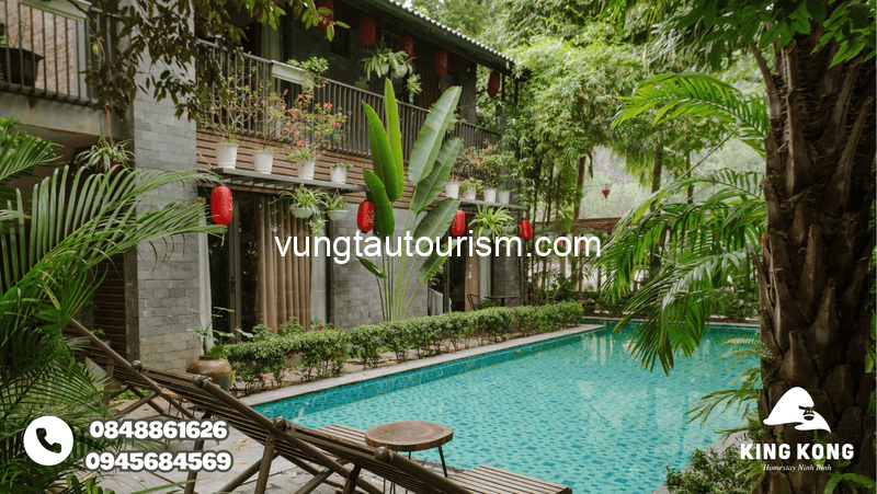 King Kong Homestay Ninh Bình: Khu nghỉ xanh mát ở Tam Cốc
