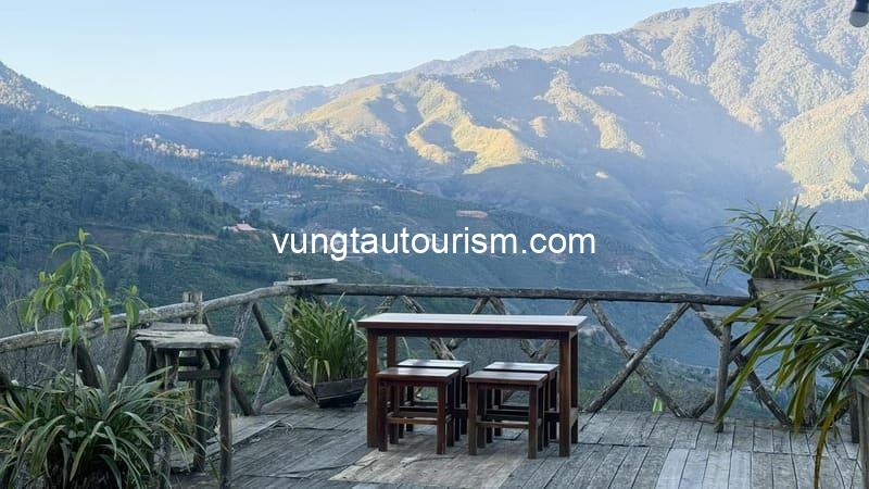 Lù Homestay Tà Xùa: Những căn nhà gỗ view săn mây cực đỉnh