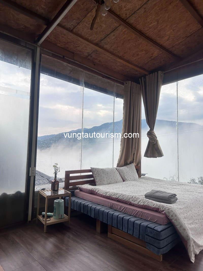 Mando Homestay Tà Xùa: Căn "mini resort" view săn mây tại phòng
