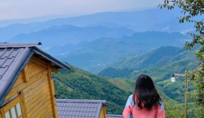 Nhà của An homestay & coffee Tà Xùa giữa biển mây bồng bềnh