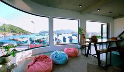 Chành Rành Homestay: view vịnh biển và làng chài ở Vĩnh Hy
