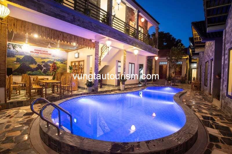 Hang Múa Village Homestay: Căn bungalow sang trọng có hồ bơi