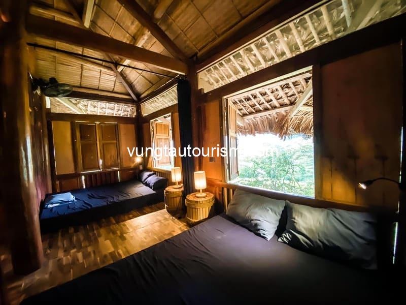 Tớ Dày Du Già Village: Khu bungalow sang trọng view núi rừng